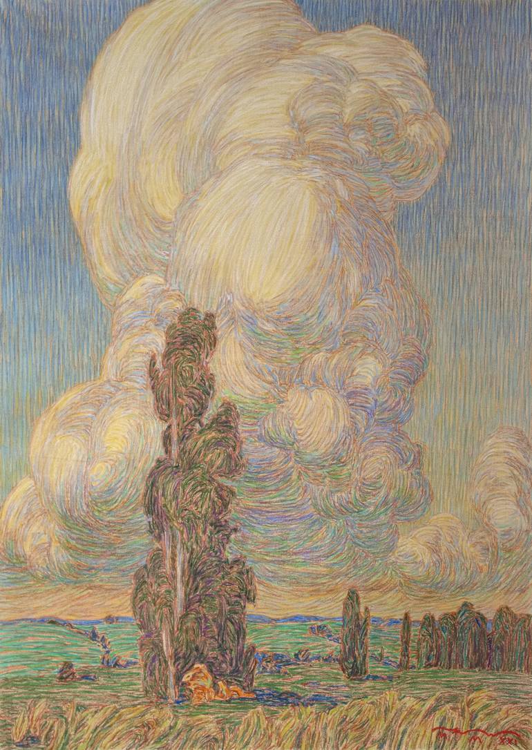 Original  Painting by Serhii Komornyi